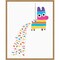 Pinata by Michael B 16-in. W x 20-in. H. Canvas Wall Art Print Framed in Natural